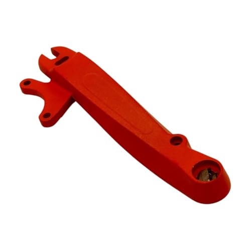 Patinete eléctrico trasero izquierdo para KuKirin G2 Pro EU 2024, aleación de aluminio con revestimiento protector, 30×12×15cm, rojo