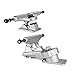 Jorzer Skateboard Trucks 6.25inch Independent Surf Skate Longboard Trucks C7 Bridge S7 Skateboard Bearing Accessories 2PCS Independent Trucks,Longboard Trucks,Skate Trucks,Surfskate Trucks.