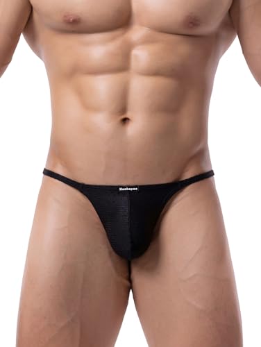 Men's G-String Underwear Sexy Low Rise Hot Men's Y-back String Undies2