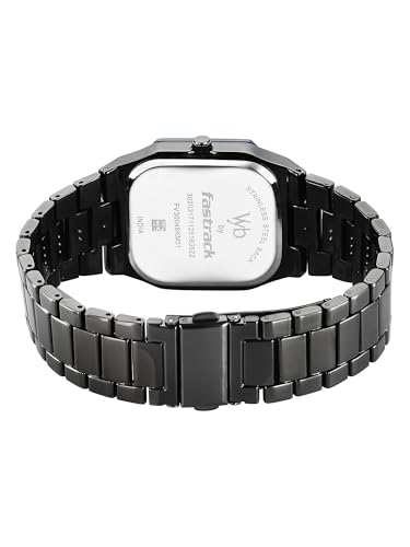 Image of Fastrack Vyb Pioneer with Quartz Analog Grey Dial Grey Alloy Strap Watch for Men - FV30048KM01W