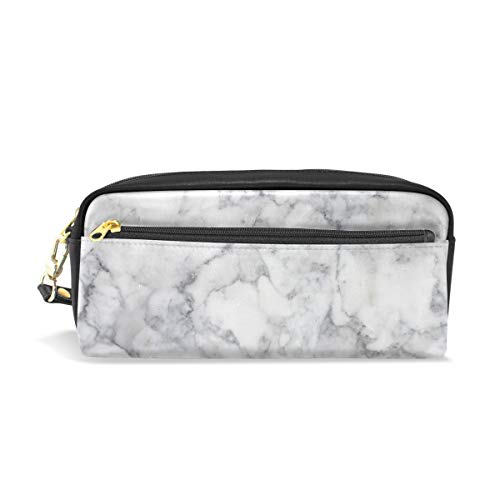 Preisvergleich Produktbild Emoya Federmäppchen, Marmor, Weiß