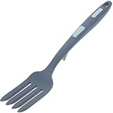 BESPORTBLE Forchettone Silicone Ergonomico per Cucina Forchetta Pratica per Insalata e Spaghetti Utensile Leggero e Resistente per Mescolare e Servire