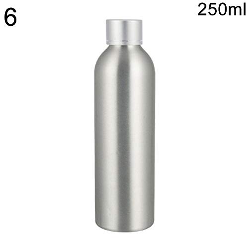 Preisvergleich Produktbild Ruby569y Reiseflasche, Kosmetik-Behälter, rostfreie Aluminium-Flasche, geeignet für Lotion, Toner, Angeln, Lebensmittel 120 ml, 250 ml
