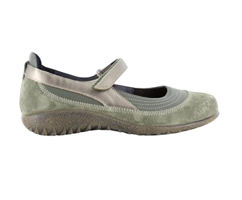 Image of NAOT Footwear Women's Kirei Maryjane with Cork Footbed and Arch Comfort and Support - Lightweight and Perfect for Travel- Removable Footbed