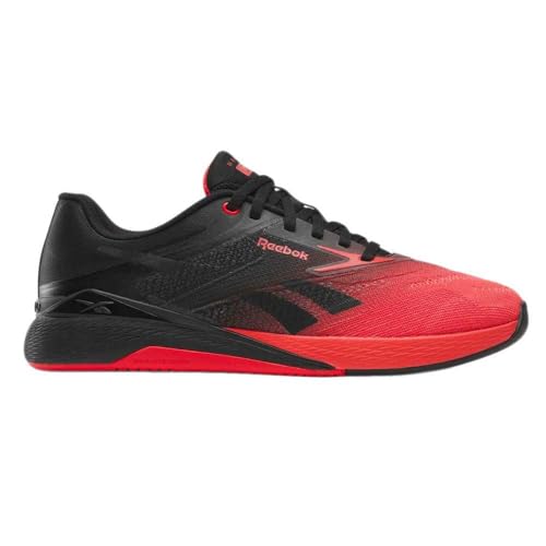 Reebok Zapatillas Unisex Nano X5, Black Energy Red, 45 EU