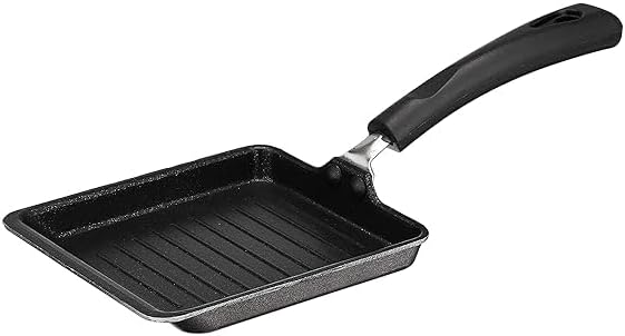 Non Stick Mini Grill Pan (13 CM, Black)