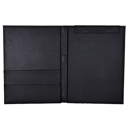 Zwischenablage für Bürobedarf PU-Leder A4 Schreiben Zwischenablage Geschäfts-Notizblock Clip Boards Besprechung Konferenz Document Organizer Dateiordner Papier Lebenslauf Haltbarer Clip mit niedrigem