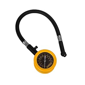 Dewalt DXCM032-0149 12 in. Hose and Swivel Chuck Analog Dial Gauge with Bleeder