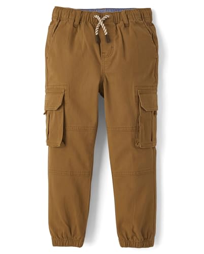 Gymboree Boys' and Toddler Woven Pull on Cargo Jogger Pants