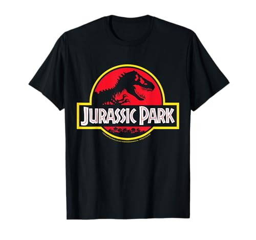 Logotipo T-Rex de Aventura de Jurassic Park 2025 Camiseta