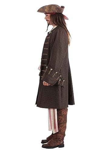 Adult Deluxe Jack Sparrow Pirate Costume Large #TOP5