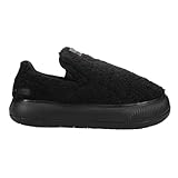 PUMA Womens Suede Mayu Slip-On Platform Sneakers Shoes Casual - Black - Size 10 M