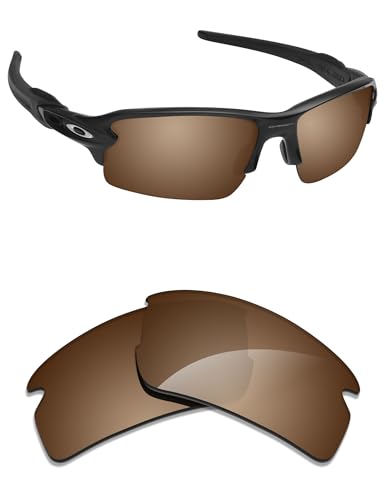 Image of Alphax Polarized Replacement Lenses for Oakley Flak 2.0 OO9295 59mm Sunglasses | Glare Reduction | Precision Cutting