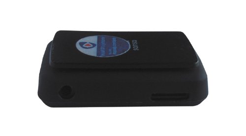 Ishoppingdeals - For Sandisk Sansa Clip Zip 4Gb 8Gb Mp3 Player 2011 Model Soft Rubber Silicone Skin Case Cover- Black #TOP4