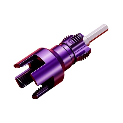 Juego de roscado de tubos de acero de alta aleación para tuberías, PVC, MPP, vástago de patrón de vástago de doble propósito, enhebrador de tuberías de doble función