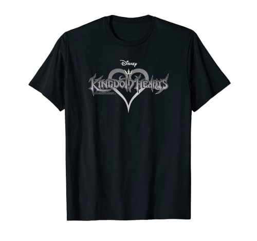 Disney Kingdom Hearts Silver Logo Camiseta