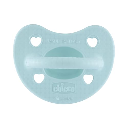 Chicco PhysioForma Gommotto Luxe, Ciuccio in Silicone 2-6 Mesi, Morbido e Delicato, Supporta la Respirazione Fisiologica Favorisce il Corretto Sviluppo della Bocca, 1 Pezzo, Bimbo