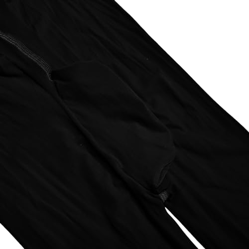 Men's See-through Mesh Legging Pantyhose Oil Silk High Waist Sheer Tights Long Pants Stockings3