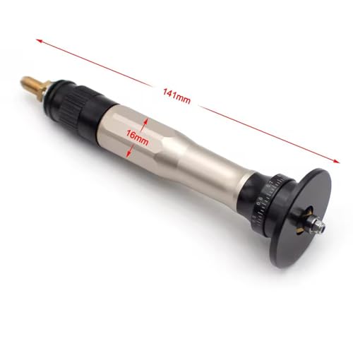 Herramienta de biselado neumático de mano con profundidad ajustable de 0,1 a 0,9 mm 5