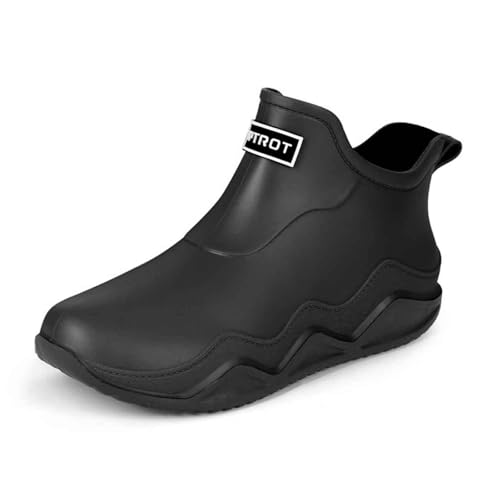 Bottes de pluie femme contre les glissades grâce aux semelles antidérapantes
