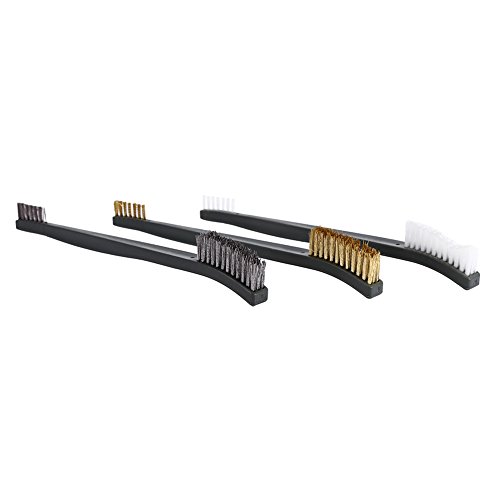 01 Gun Brush Tool, Gun Cleaner Accessory Soft Nylon Double Ended Brush Cleaning Tool For Polishing For Machinery #TOP7