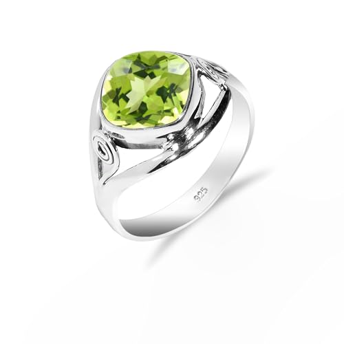 Bague fait main en argent massif et lapis-lazuli au quotidien