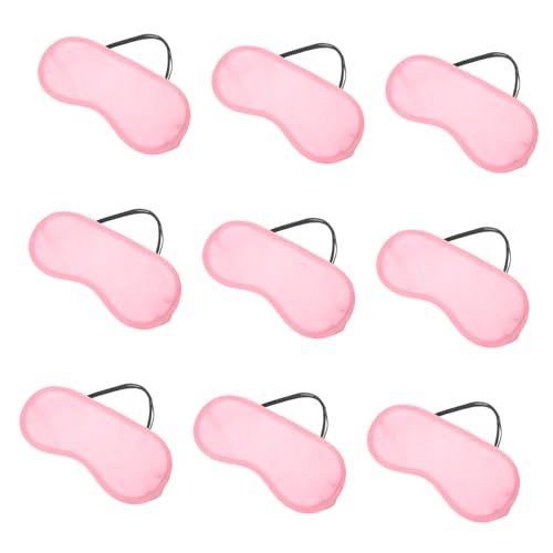 GRADENEVE 16個アイマスク 再利用可能 目隠し 睡眠用 コッ素材 軽量 通気性 伸縮性バンド 光を遮断 旅行 休憩 アウトドア シェード