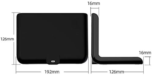 Wireless Charger Alarm Clock Wireless Charging Clock Temperature Mirror Home Decoration Wireless Charging Board image 3