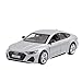 1/32 pour Audi RS7 Modèle De Voiture Statique Modèle De Collection De Véhicules Moulés sous Pression avec Simulation De Lumière Sonore en Métal Sport Voiture Jouet Enfants Cadeaux (Color : Silver)