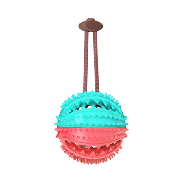 Woofy Durable Puzzle Food Dispensers Interactive Rope Handle Padded Rubber Ball Chew Toys Ideal for Training and Playing Dogs and Puppies (Multicolor) (B0CGNBW4XY) Amazon Price History, Amazon Price Tracker