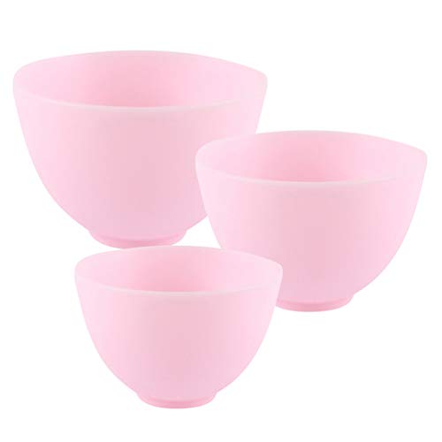 3 Piezas Tazones de Silicona para Mezcla Facial miniatura 2