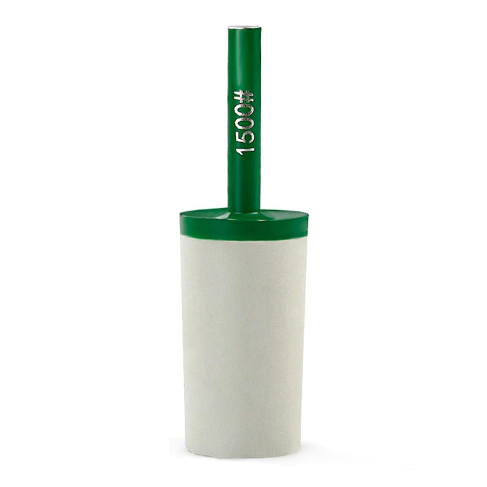 Littimoon Cylinder Grinding Bits 1500 Grit with 6mm Resin Grinding Burrs Heads Rotary Tool, Fine Workmanship
