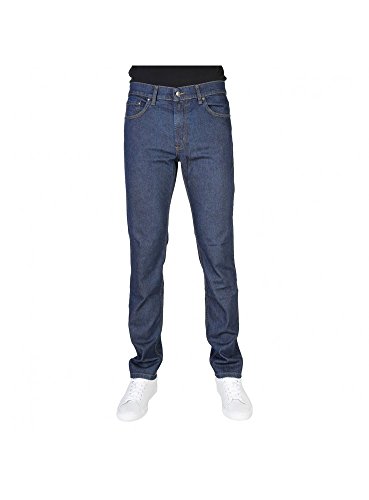  Jeans Uomo CARRERA Elasticizzato 5 Tasche Taglie 46 - 62 Art.700 / 921A ( Blu Scuro - 58)