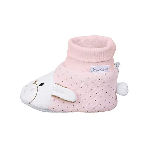 Sterntaler Boy's Girl's Baby Shoes Waldis Hoppel Slippers, Pink (Light Pink 702), 0.5 UK Child Cover