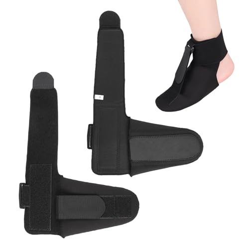 HEUIOP 2 Pcs Plantar Fasciitis Night Splints,Adjustable Foot Drop Brace,Night Splints for Plantar Fasciitis High Arches Flat Feet Achilles Tendonitis Heel Spur Pain Relief,Men & Women(M/40-44)