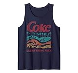 16COKE165 Coca-Cola Retro Coke Adds Life Surf And Sun Camiseta sin Mangas