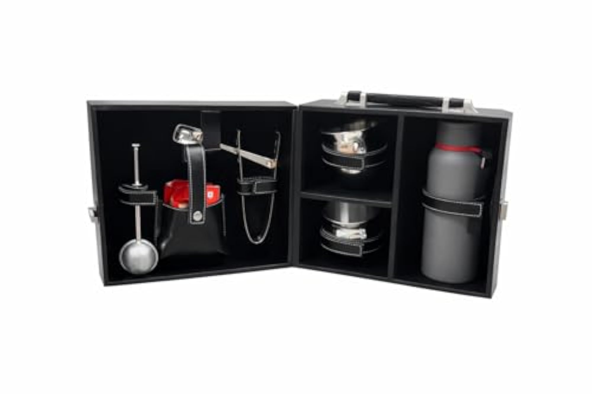 Portable Tea and Coffee Gift Box, Premium Travel Set