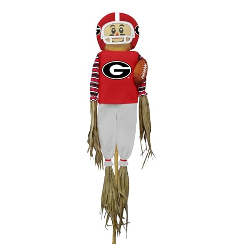 Sporticulture NCAA Georgia Bulldogs Scarecrow With Stake Pole & Complete