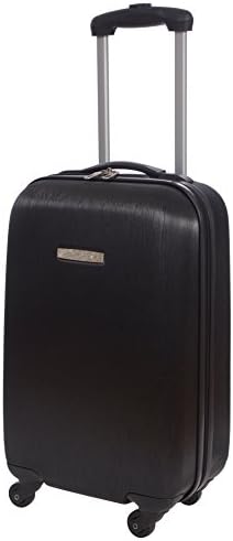 Renwick 20 Inch Hardside Lightweight Luggage Spinner Carry On Suitcase (Black)