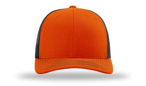 Image of Richardson 112 Trucker Hat - Premium Blank Baseball Cap, Adjustable Snapback Hat - Structured Six Panel Richardson Blank Hats