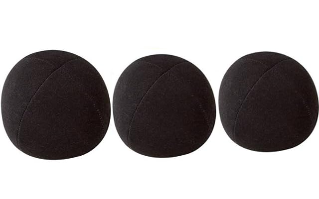 Henrys piłeczki do żonglerki Superior Medium 3X czarne