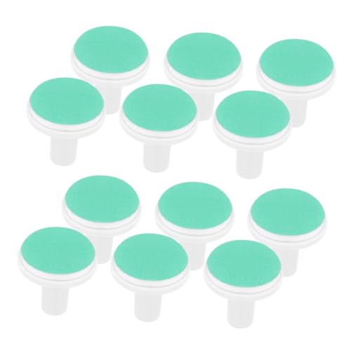 VALICLUD 12 Pcs Electric Nail Trimmer Replacement Pads Gentle Nail Care Sandpaper Heads for Boy Girl and Portable Design for Easy The Go Grooming Safe Comfortable Use
