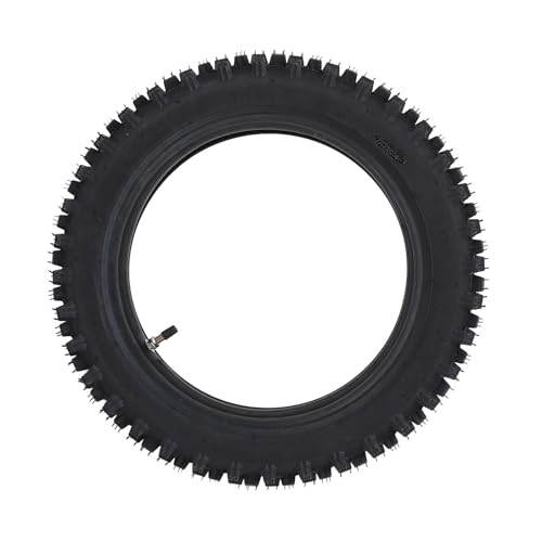 Sxhlseller Juego de Neumáticos y Cámaras de Aire Todoterreno de Alta Resistencia para Motocicleta, Tracción, Compatible con KLX 110, Diseñado para Recauchutado