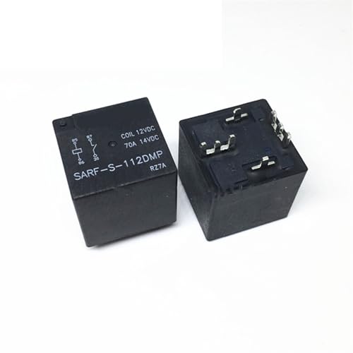 Relais 12V 4 broches SARF-S-112DMP commutation stable pour circuit de voiture
