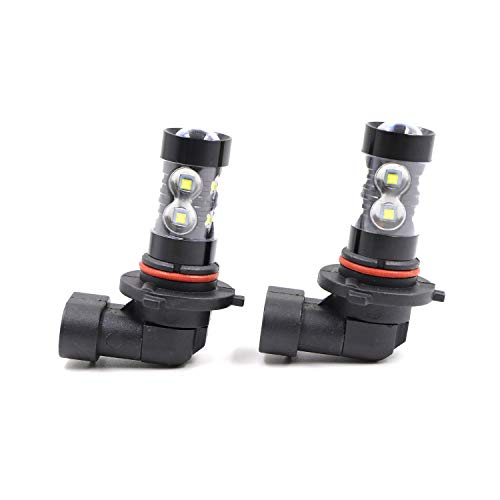 image for Henkeyi H10 9145 Fog Light Bulbs LED 50W Ultra Extremely Bright 6000K 