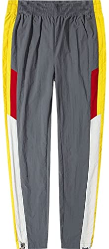 JYHZ Sweatpants für Herren, Sommer, Sport, atmungsaktiv, Freizeithose, Laufhose, gestrickt, bequeme Jogginghose (Farbe: A, Größe: XL) (Farbe: A, Größe: XL) (Farbe: A, Größe: XXL) Cover