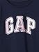 GAP Girls Long Sleeve Logo Dress Tapestry Navy 18-24M