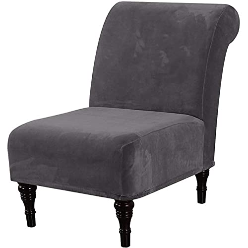 Copripoltrona Chesterfield 1 Posto Elasticizzato - Fodera Per Poltrona Senza Braccioli, Coprisedia Protettiva Antirughe (Colore C, Taglia 2 Pezzi) - 2