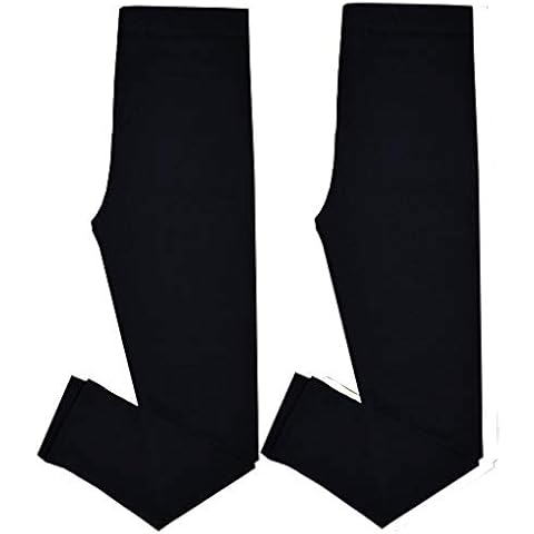 Panzy Girls Stretchy Cotton Leggings 2 Pack Cover