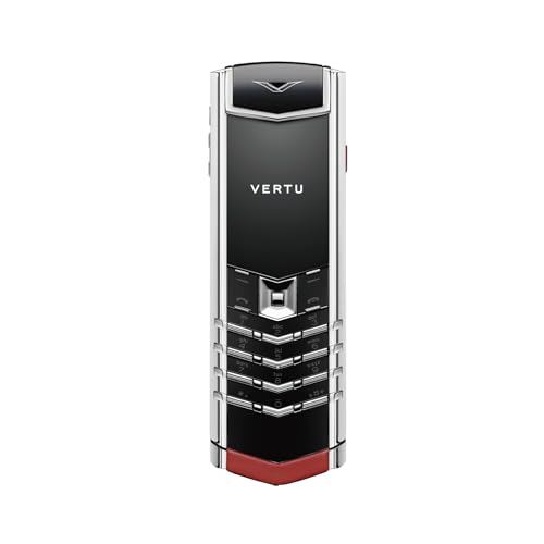 VERTU Signature V Stainless Steel Luxury Business Phone (Red)